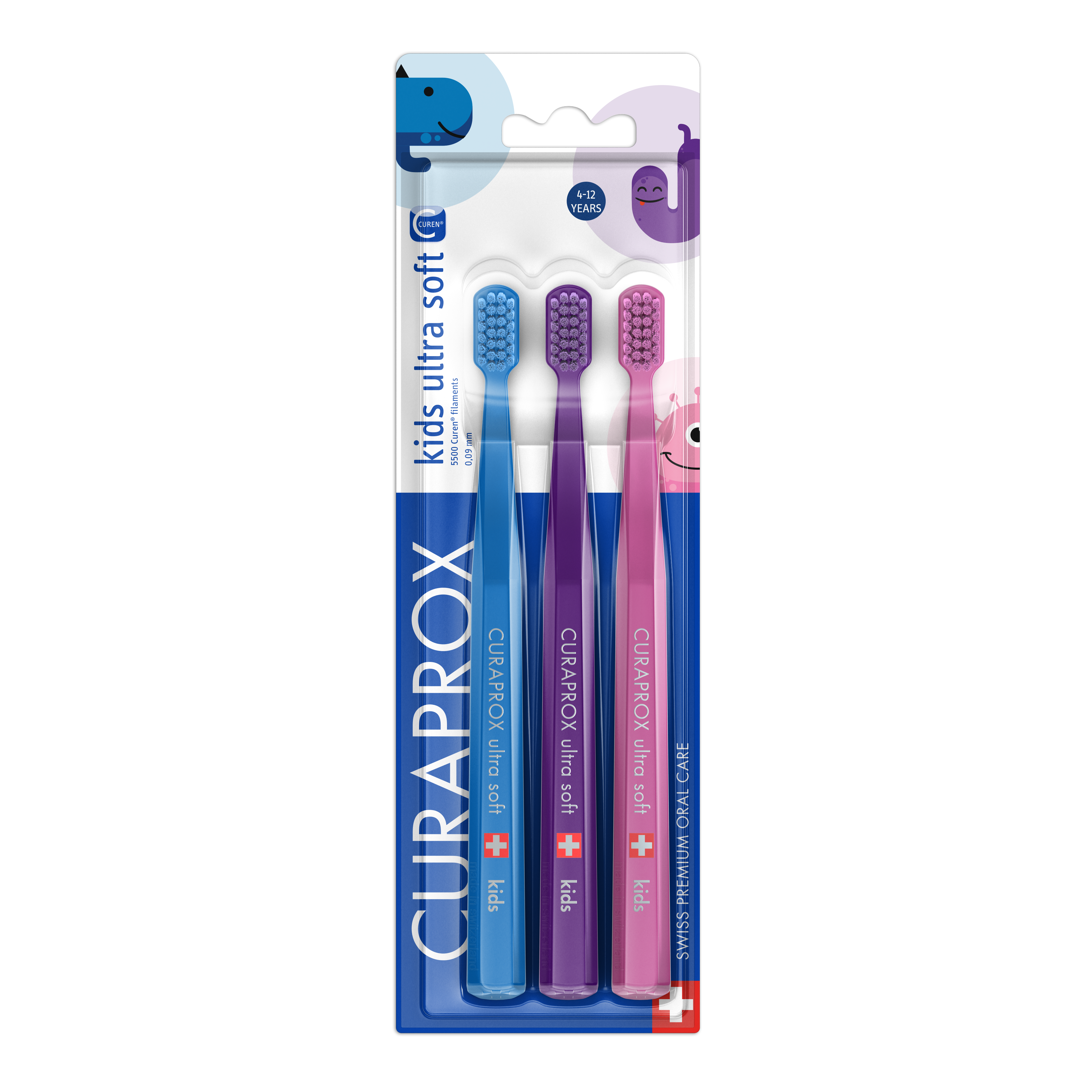CS Kids Trio Pack Toothbrush | Curaprox