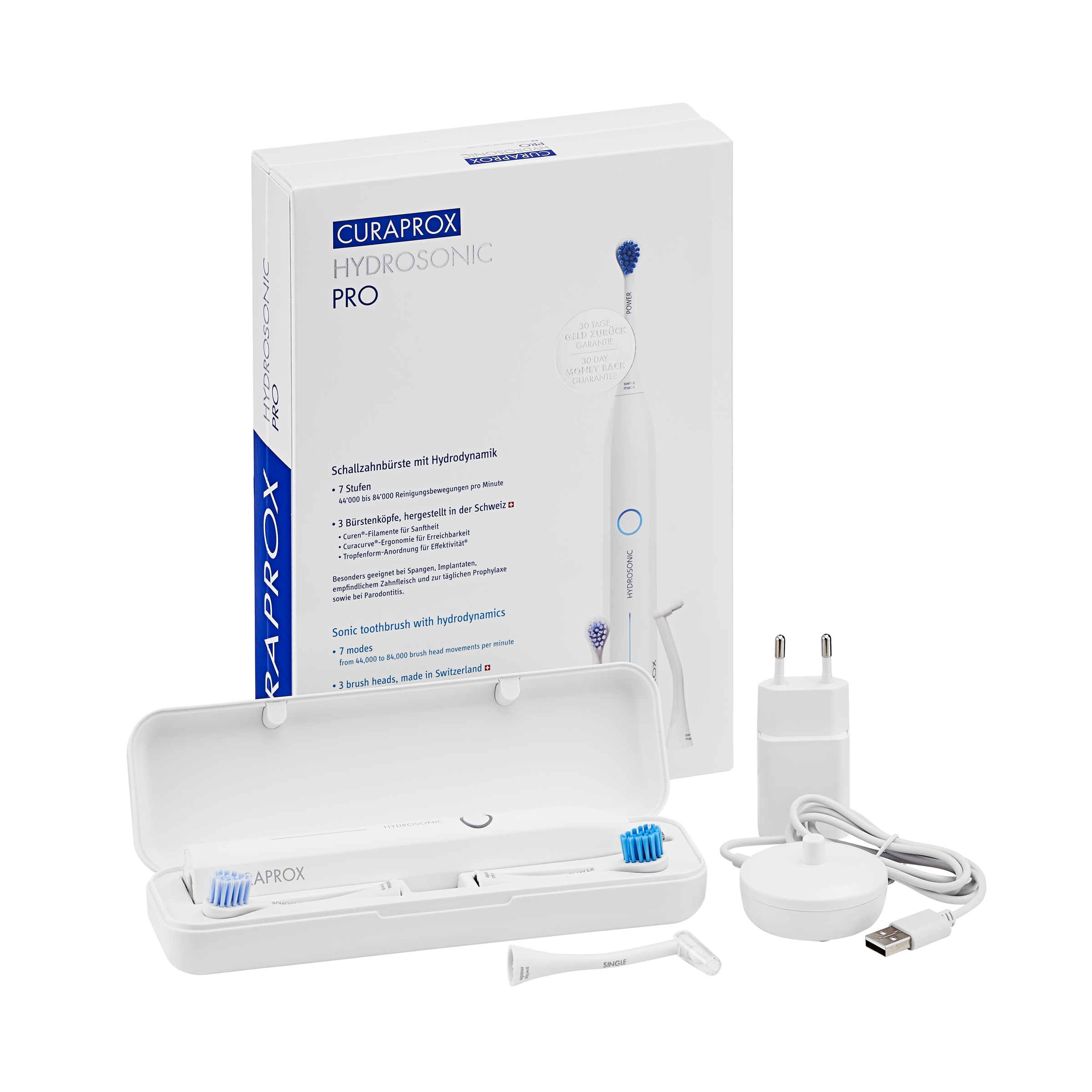 【新品・未開封】CURAPROX HYDROSONIC PRO 本体 Hydrosonic Pro Toothbrush | Curaprox