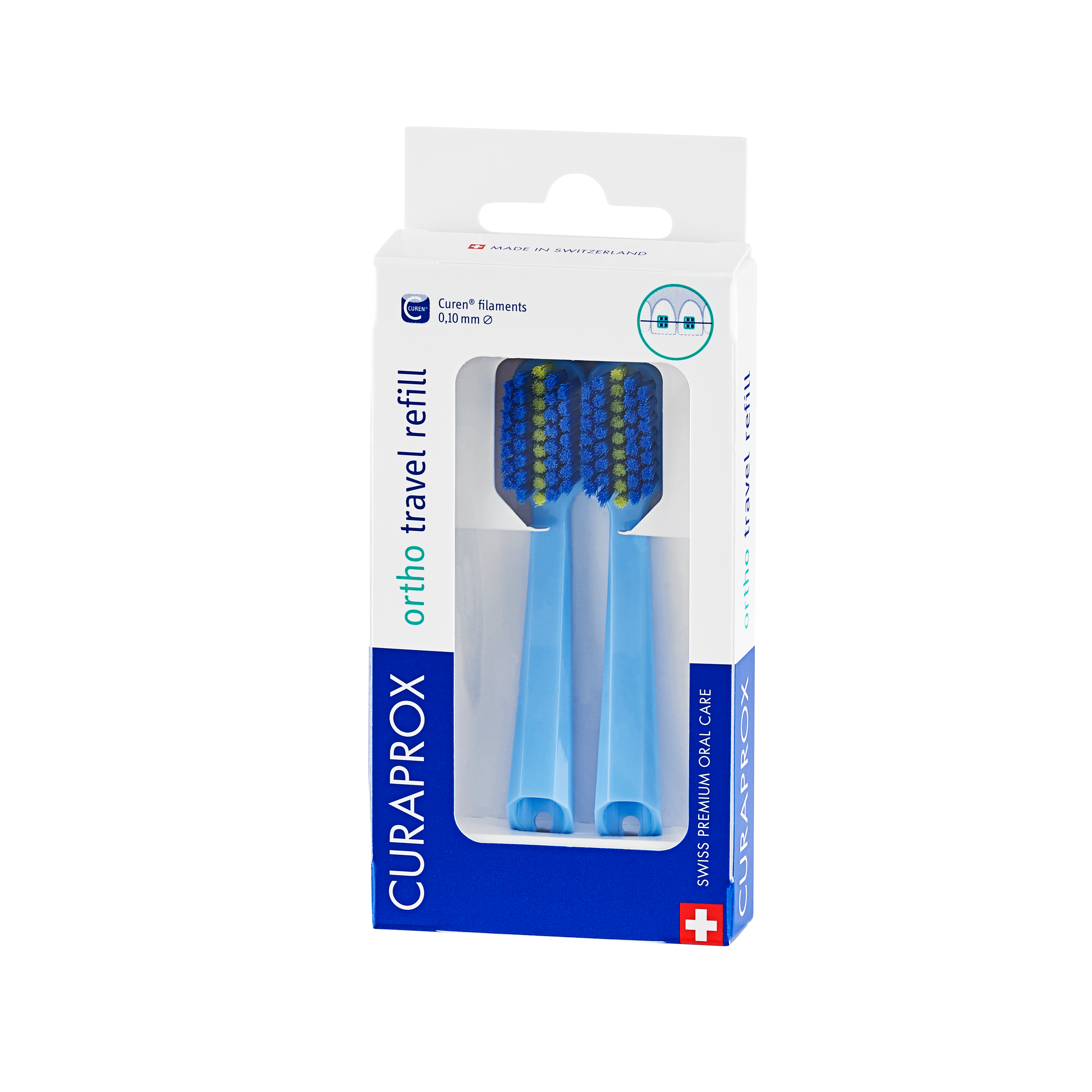 73360748_Packshot_Travel set_Ortho_CS 5460_Brush head refill Duo_Blue_Side