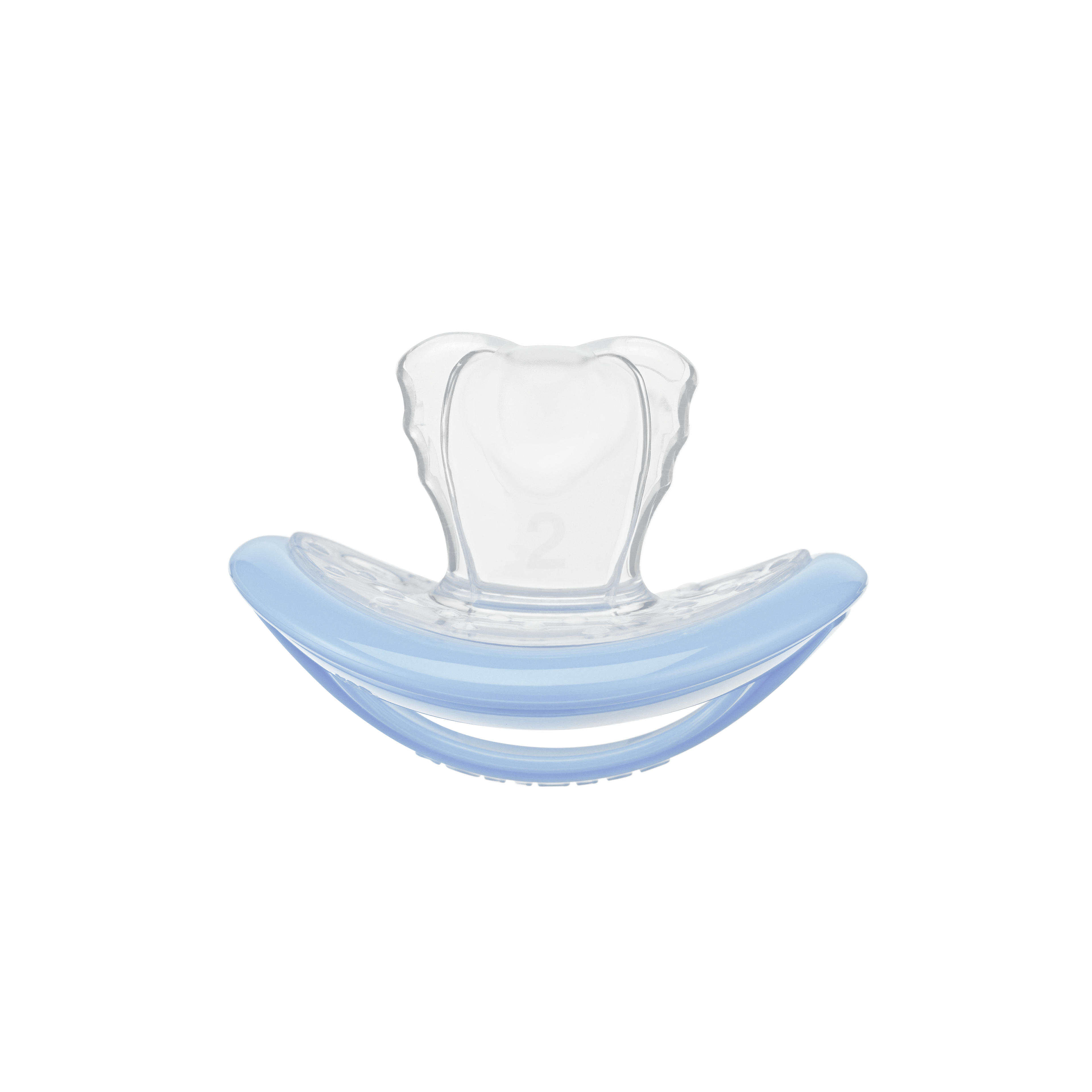 Productshot_Baby_Soother_Blue_Size 2_Top_transparent