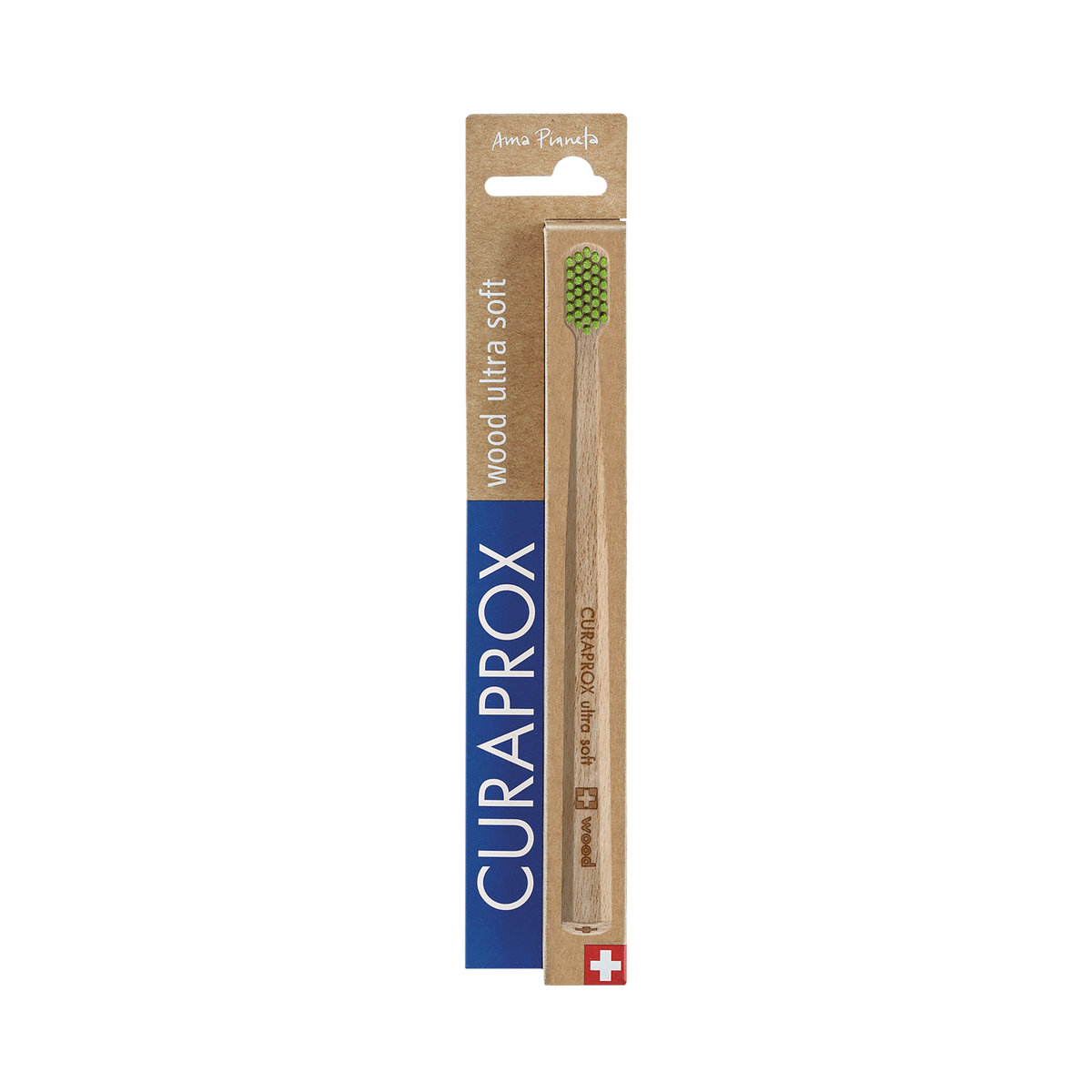 73327680_Packshot_Toothbrush_Curaprox_wood-Front_Green