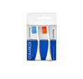 73349369_Packshot_Hydrosonic_Brush head_Sensitive_Duo-pack_Blue_Orange_Front