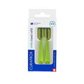 73360747_Packshot_Travel set_Ortho_CS 5460_Brush head refill Duo_Green_Front