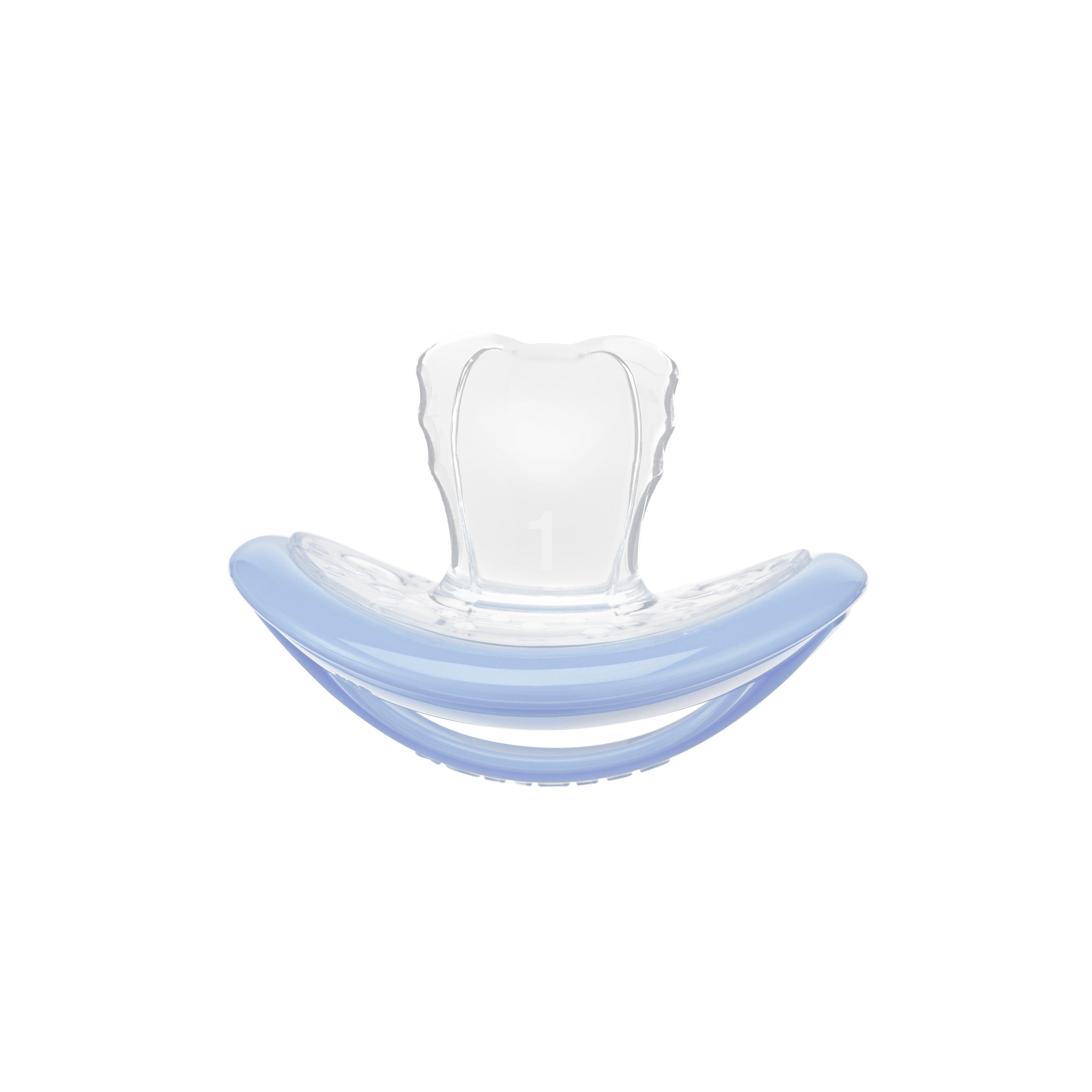 Productshot_Baby_Soother_Blue_Size 1_Blue_Top_tranparent