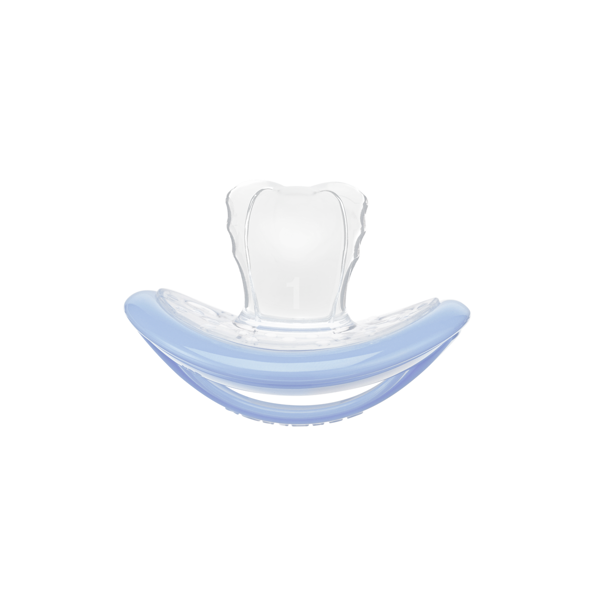 Productshot_Baby_Soother_Blue_Size 1_Blue_Top_tranparent