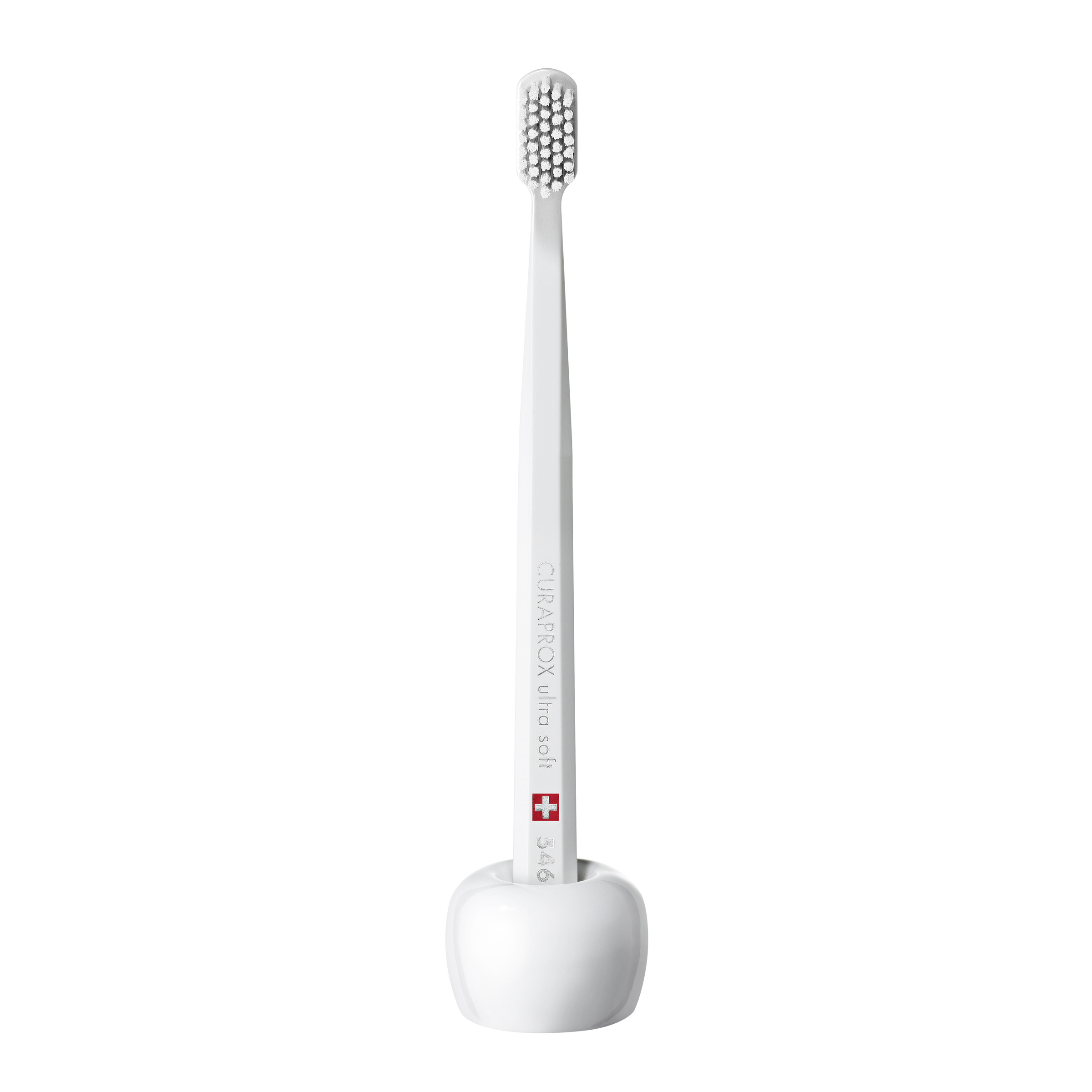 Productshot_Toothbrush_Holder_With Toothbrush_White_Front