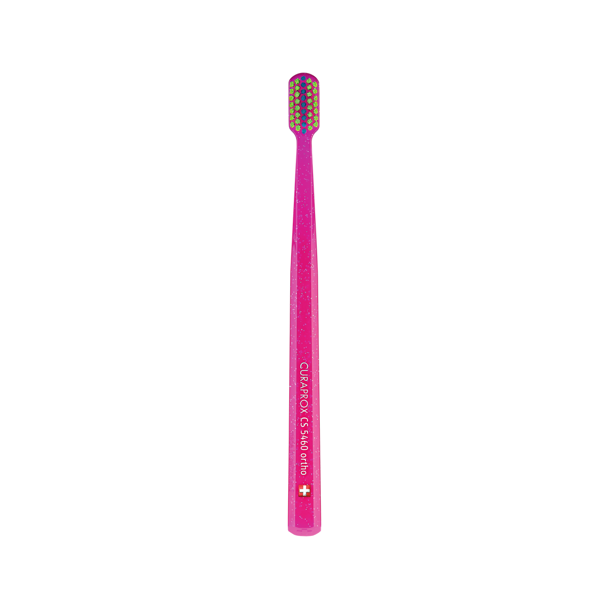 Productshot_Toothbrush_CS_Ortho_Pink_Green_Front