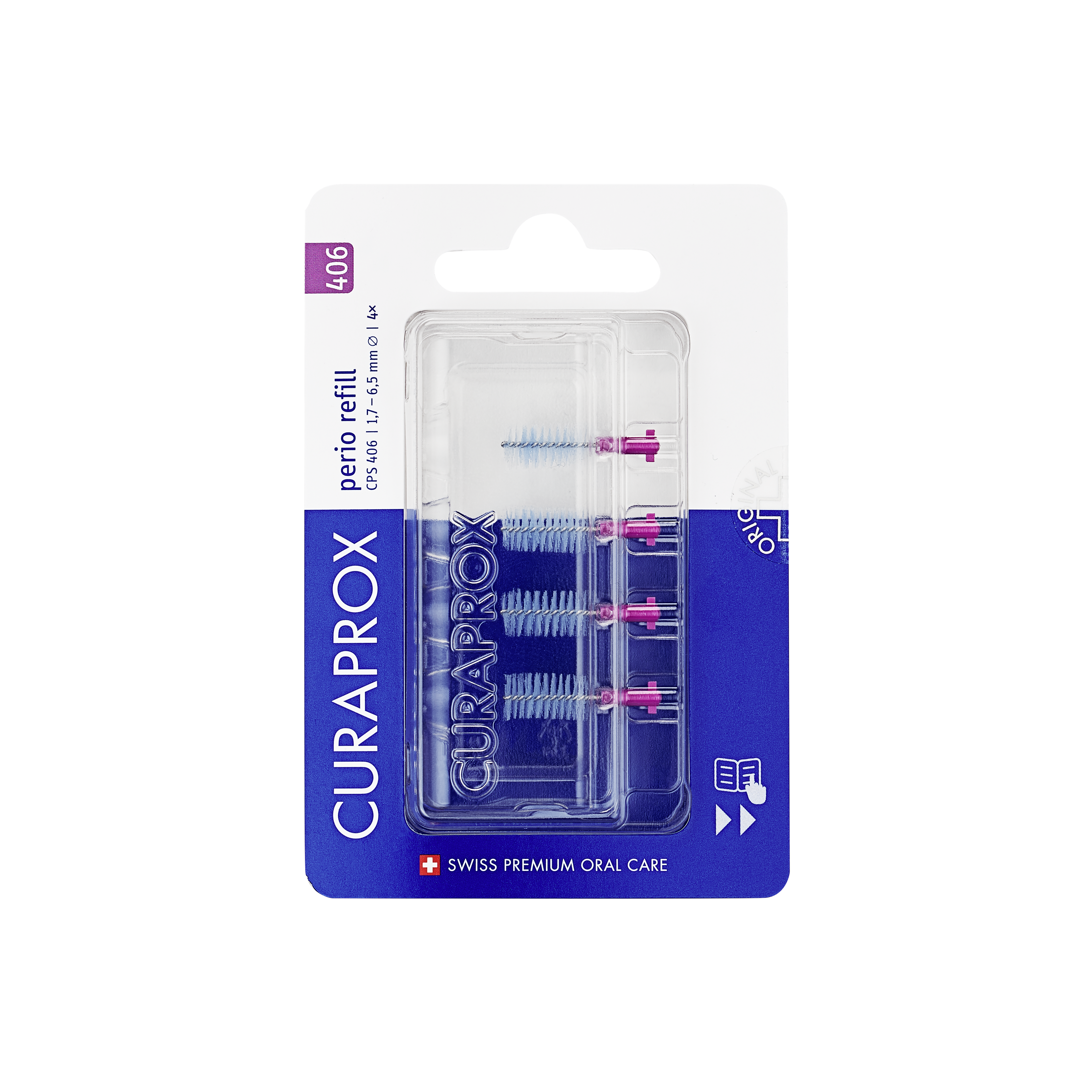 73361147_Packshot_Interdental_CPS perio_406_Refill_Front