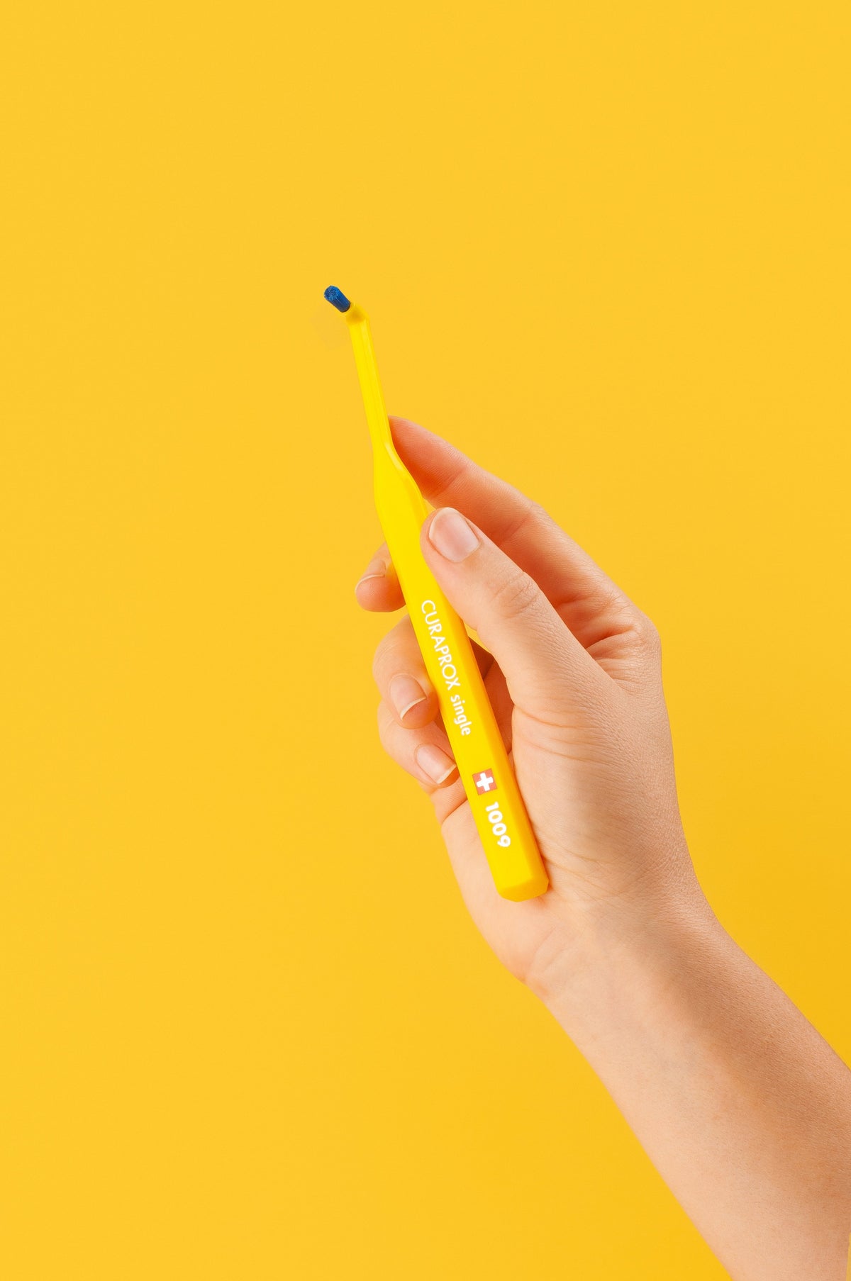 Editorial_Toothbrush_CS 1009 Single Brush_Yellow-Navy_73327832_004