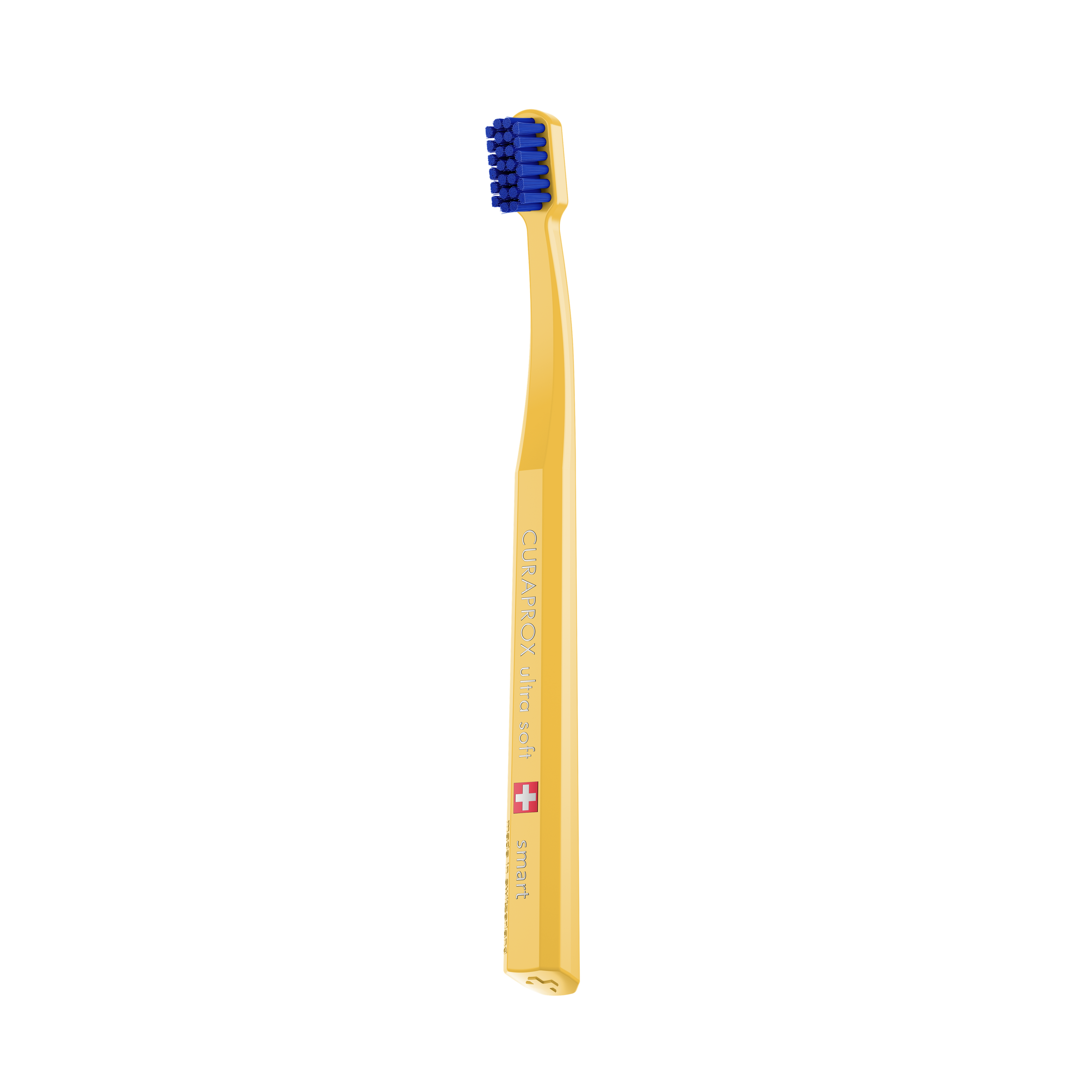 Produktshot_Toothbrush_SMART_LightOrange_Blue_Left