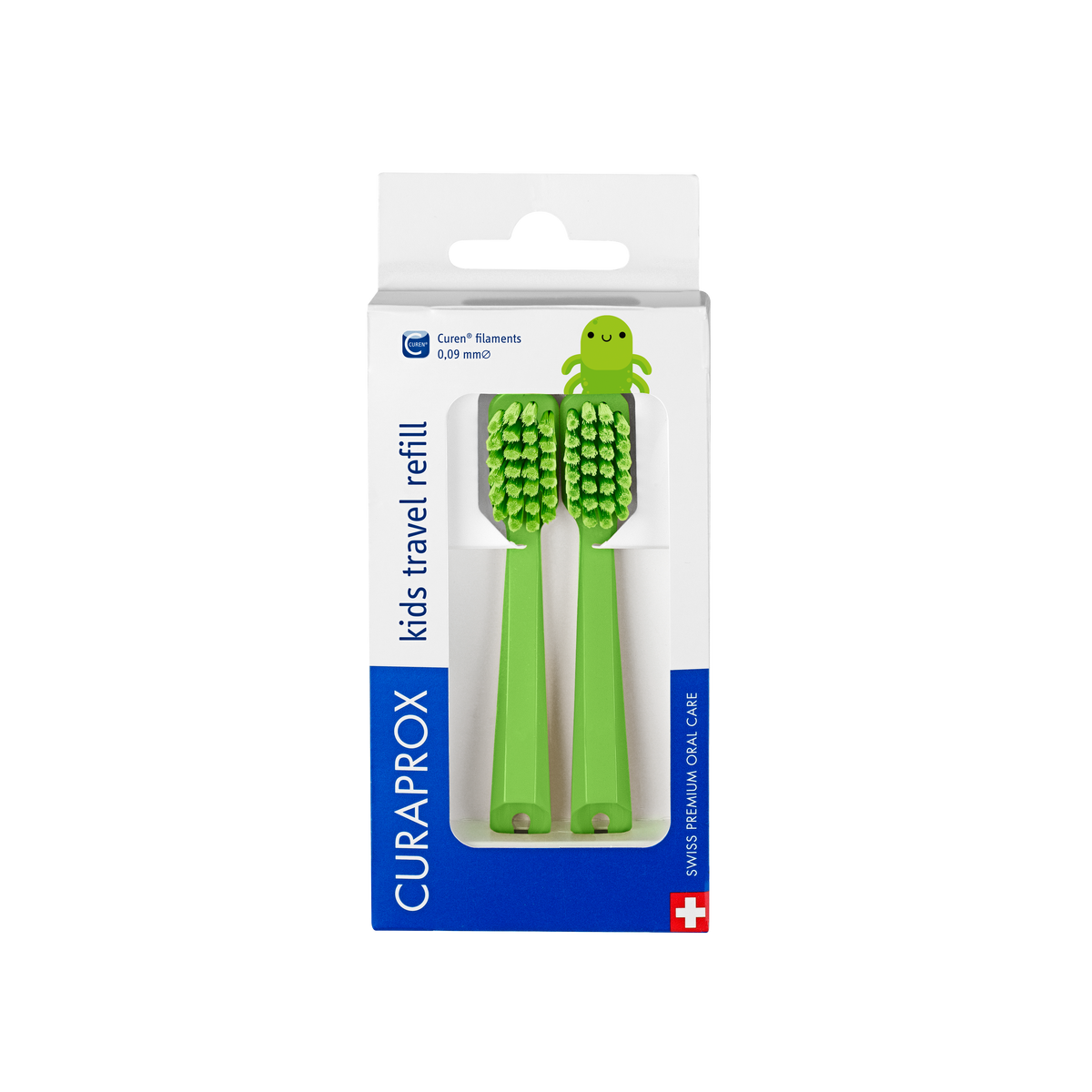 73360820_Packshot_Travel set_Kids Travel set_Refill toothbrushes_Green